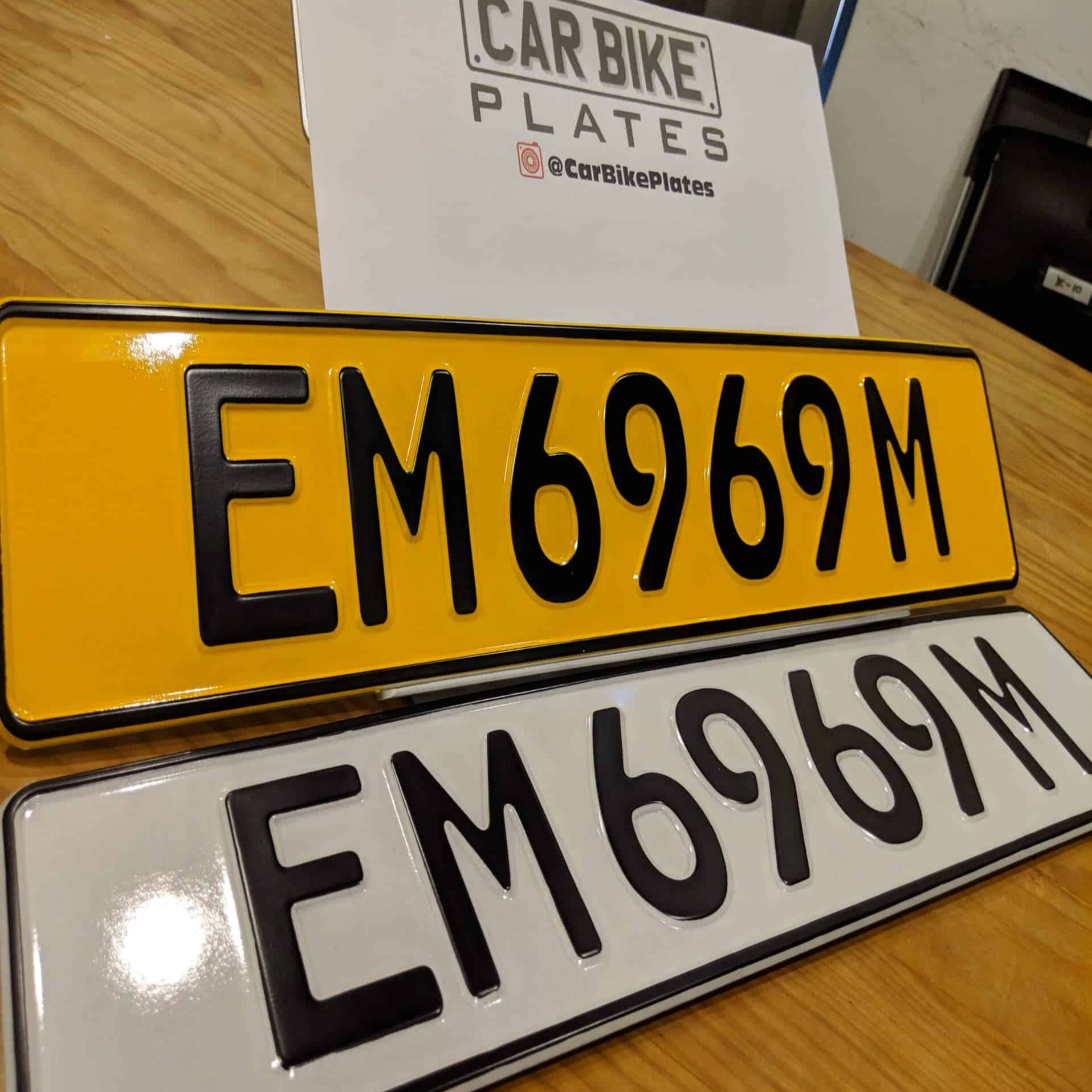 Why Are Number Plates Yellow and White? 