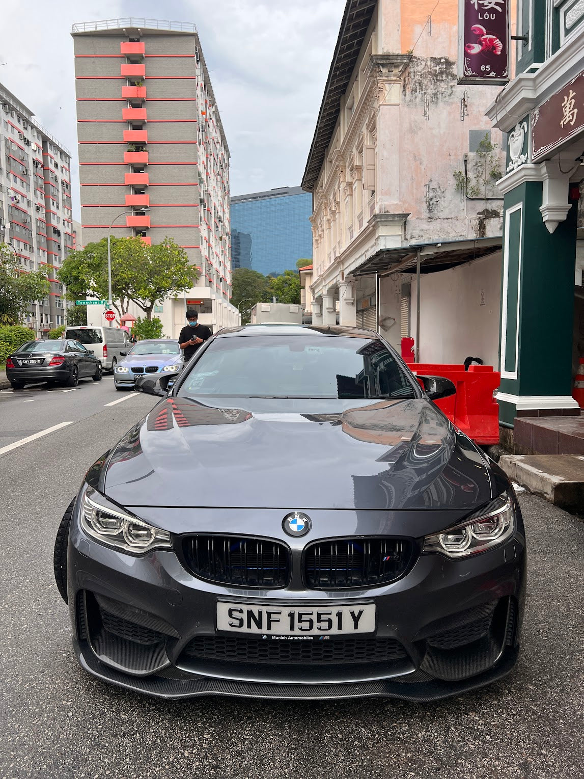3D Black Reflective White/Yellow Number Plate [LTA COMPLIANT]