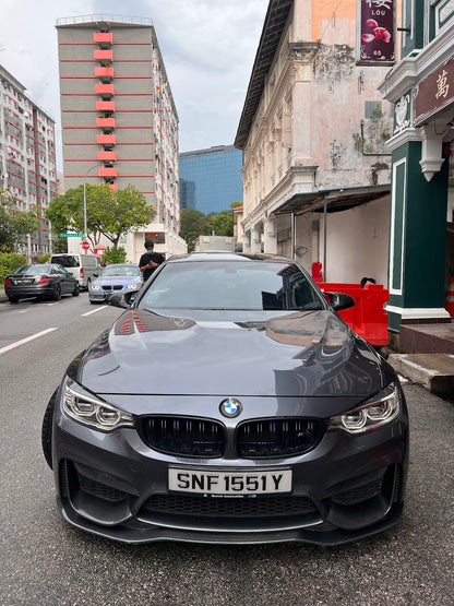 3D Black Reflective White/Yellow Number Plate [LTA COMPLIANT]