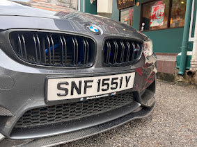 3D Black Reflective White/Yellow Number Plate [LTA COMPLIANT]
