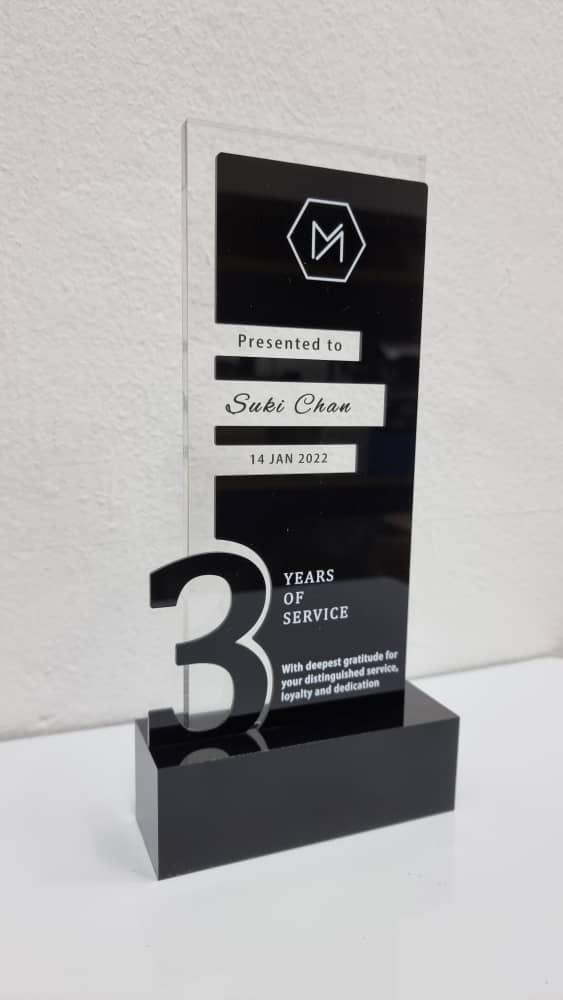 Acrylic Trophy Sample Designs