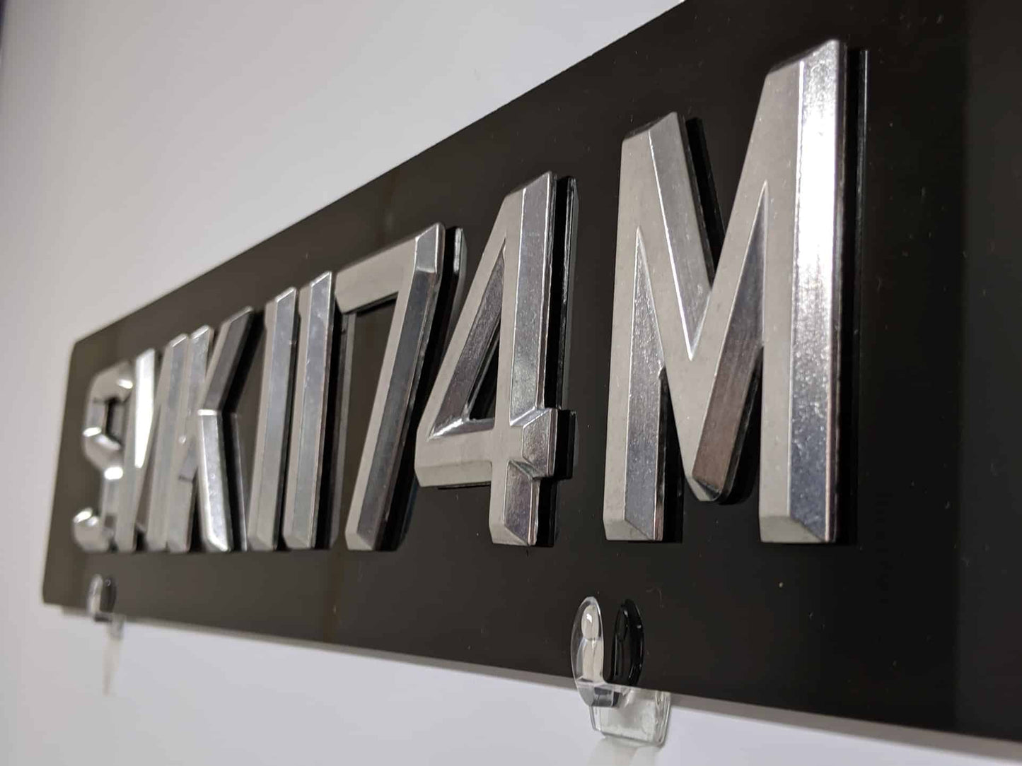 3D Metal Number Plate  [LTA COMPLIANT]