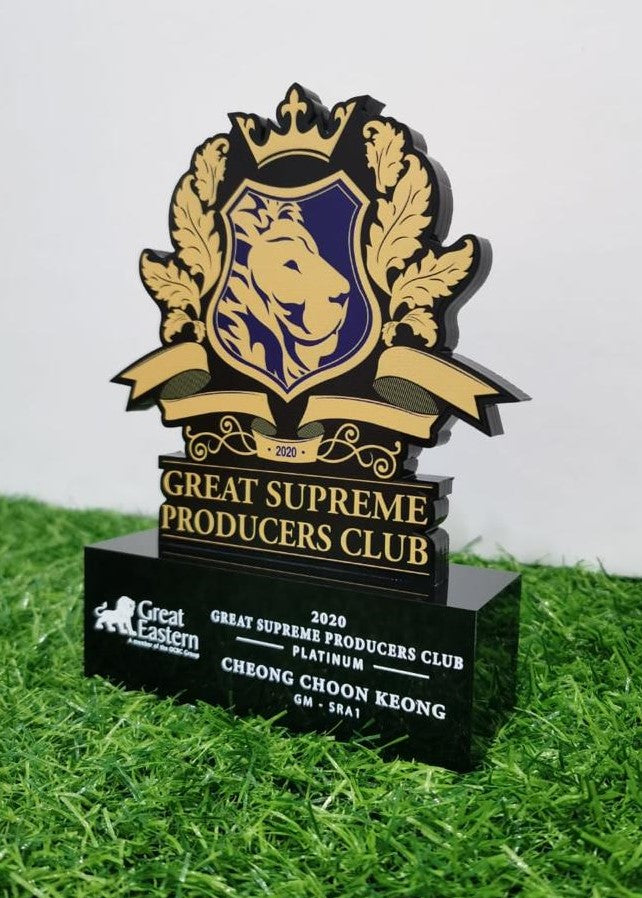 Acrylic Trophy Sample Designs