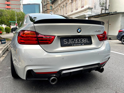 CF Laser Cut Number Plate - Matte Steel Grey [LTA NON-COMPLIANT]