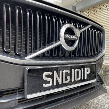 3D Metal Number Plate  [LTA COMPLIANT]