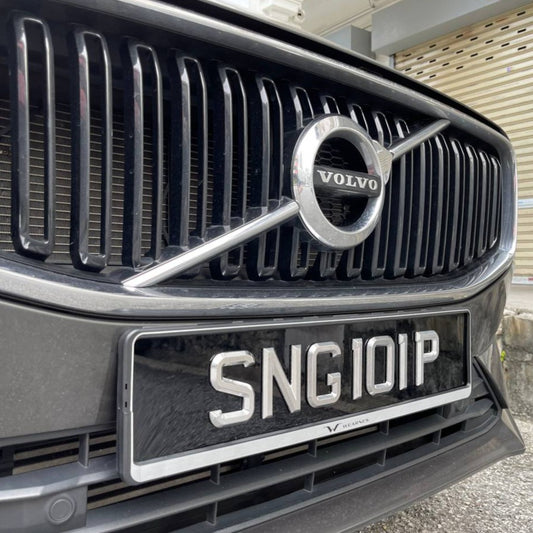 3D Metal Number Plate  [LTA COMPLIANT]
