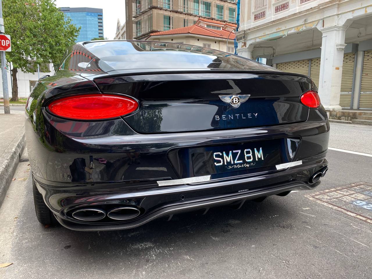 Laser Cut Number Plate - Rainbow Chrome [LTA NON-COMPLIANT]
