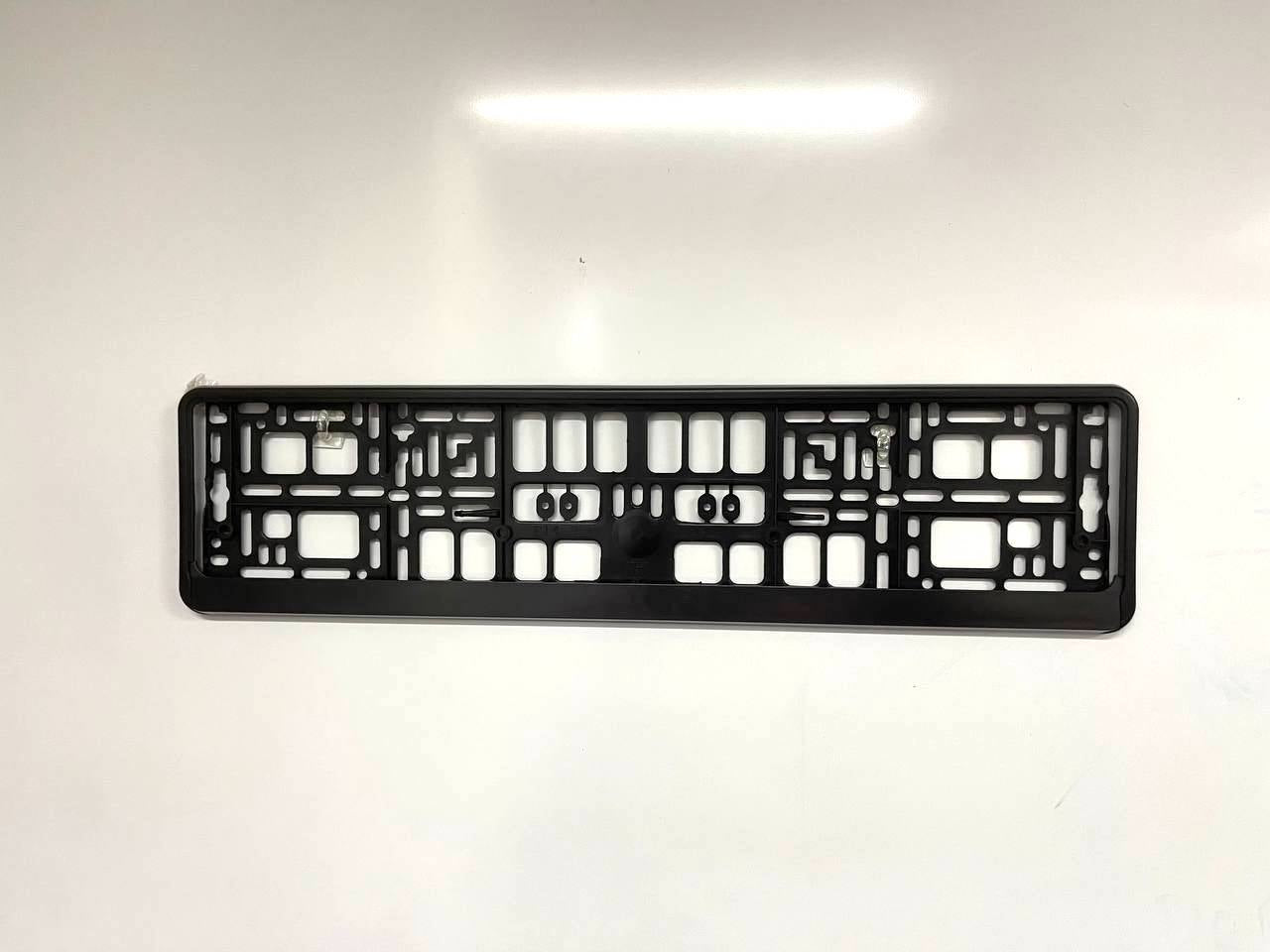 Plain Black Carplate Brackets