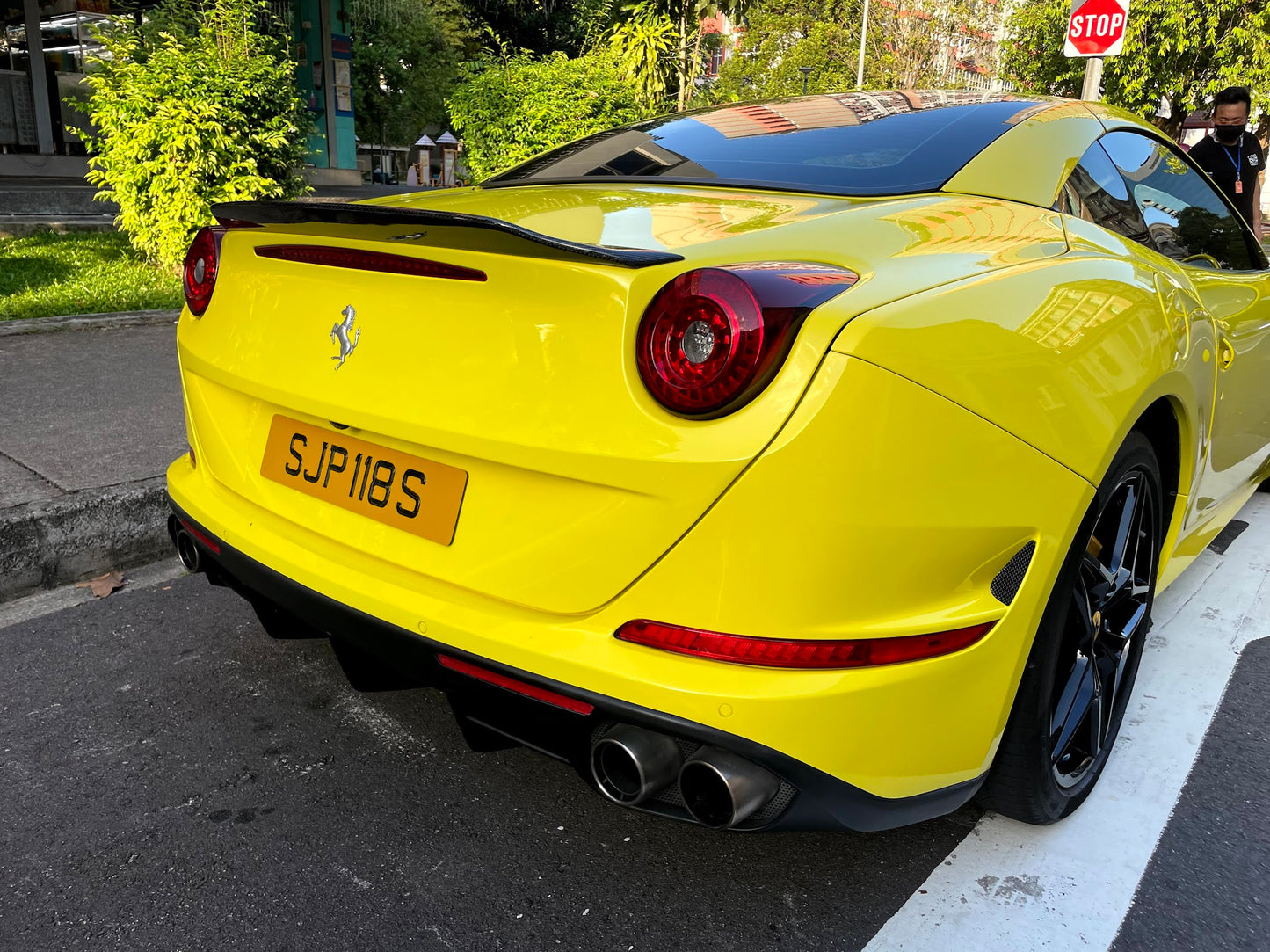 Laser Cut Number Plate - WHITE YELLOW [LTA NON-COMPLIANT]